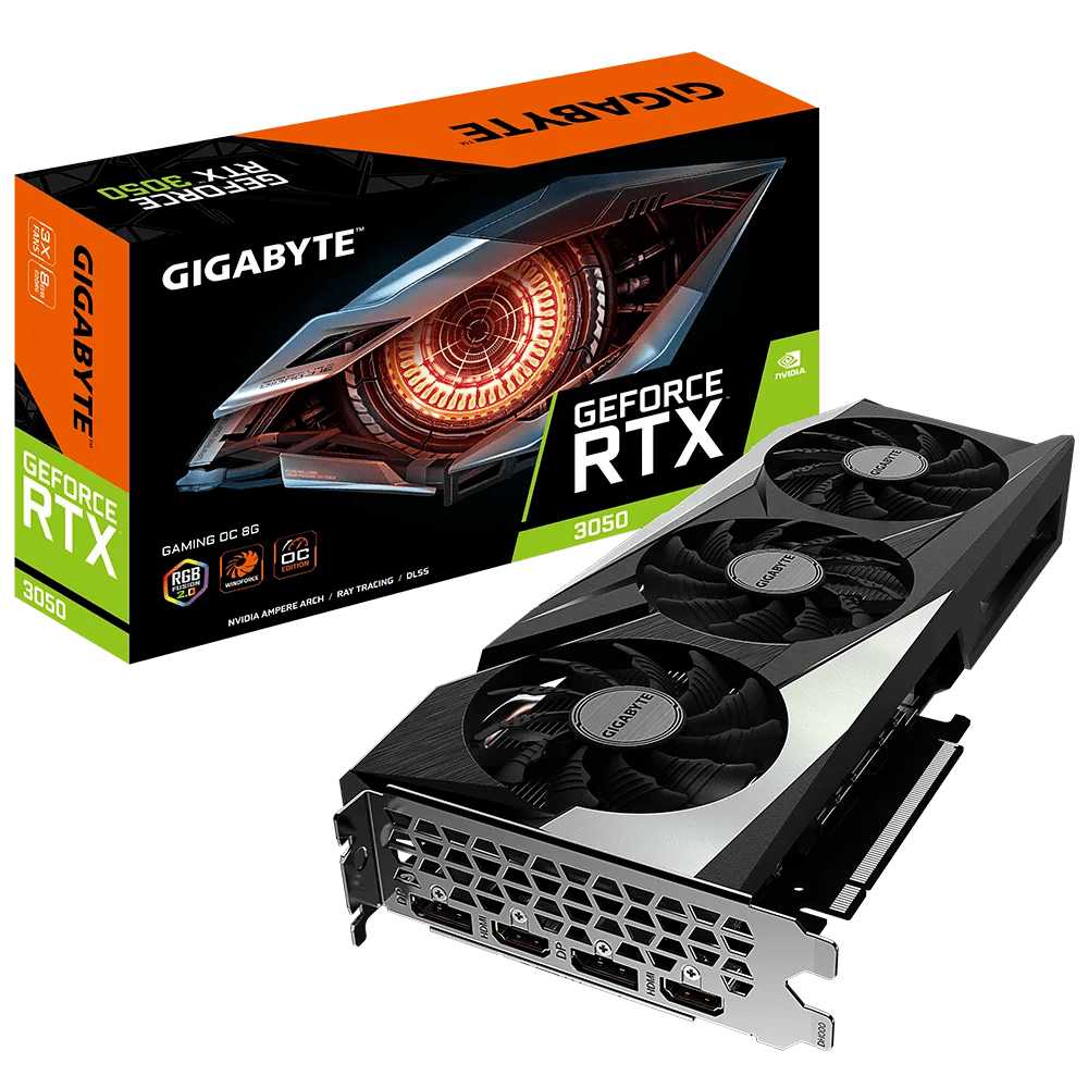 Gigabyte GeForce RTX 3050 GAMING OC 8G